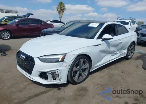 2021 Audi A5 Premium Plus 45 Tfsi Quattro S Tronic from USA, damaged, VIN WAUTAAF55MA020101